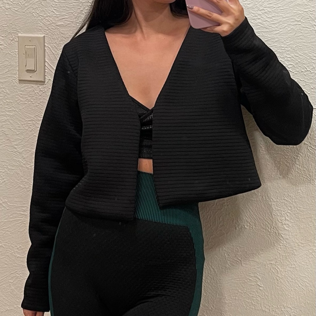 Cropped Oversized Jacket
